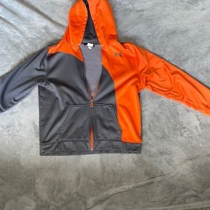 Under amour zip up hoodie